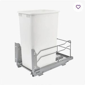 Pullout kitchen trash can kit-NIB